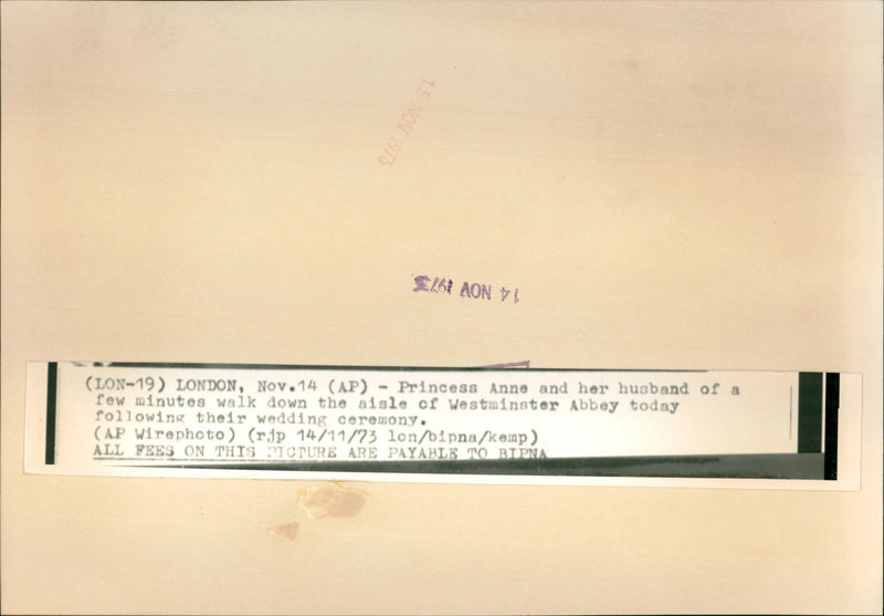 Princess Anne - Vintage Photograph