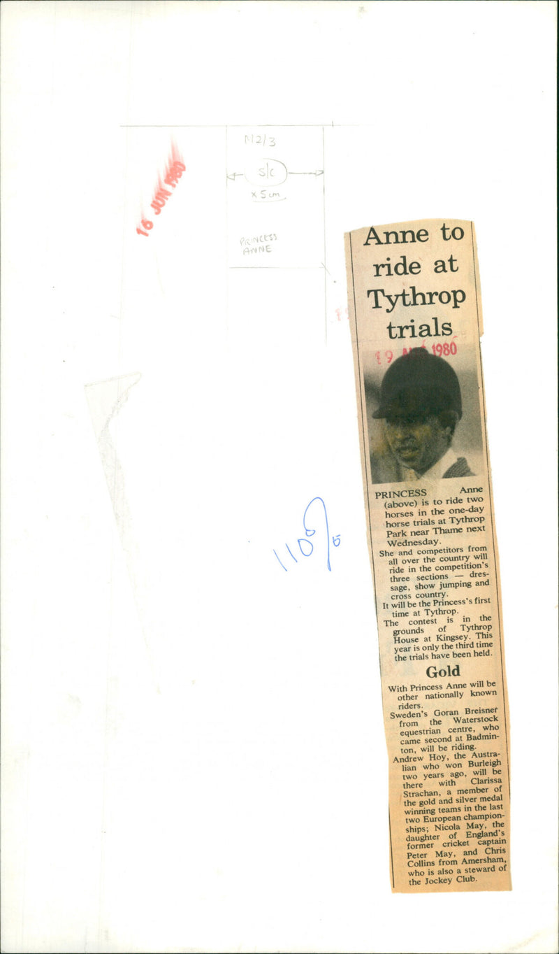 Princess Anne - Vintage Photograph