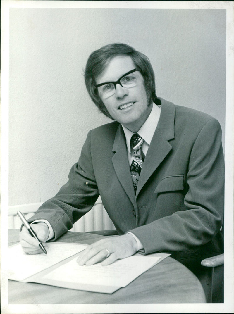 Rev. Richard Baggott - Vintage Photograph