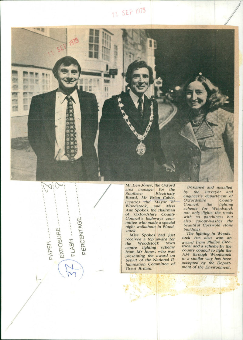 Mr. Brian Cable - Vintage Photograph