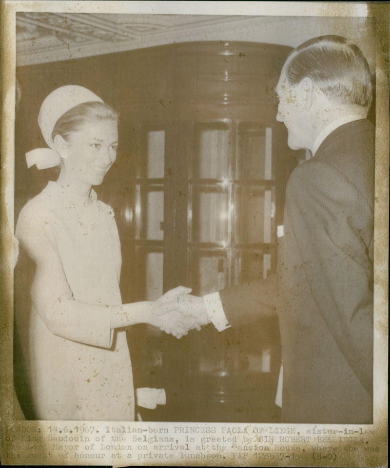 Princess Paola of Liege - Vintage Photograph