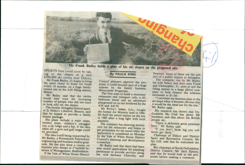 Frank Bailey - Vintage Photograph