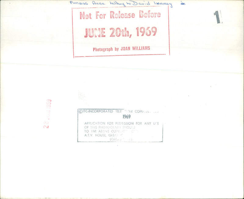 Princess Anne - Vintage Photograph