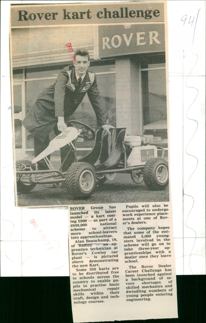 Alan Beauchamp - Vintage Photograph