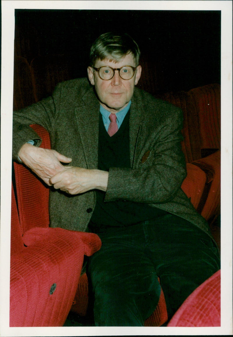 Alan Bennett - Vintage Photograph
