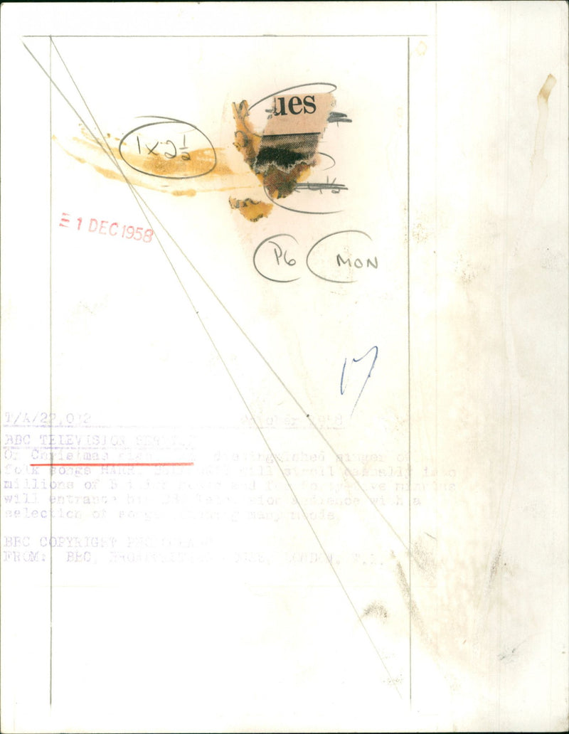 Harry Belafonte - Vintage Photograph