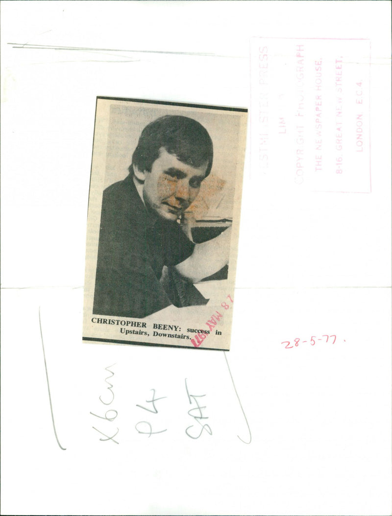 Christopher Beeny - Vintage Photograph