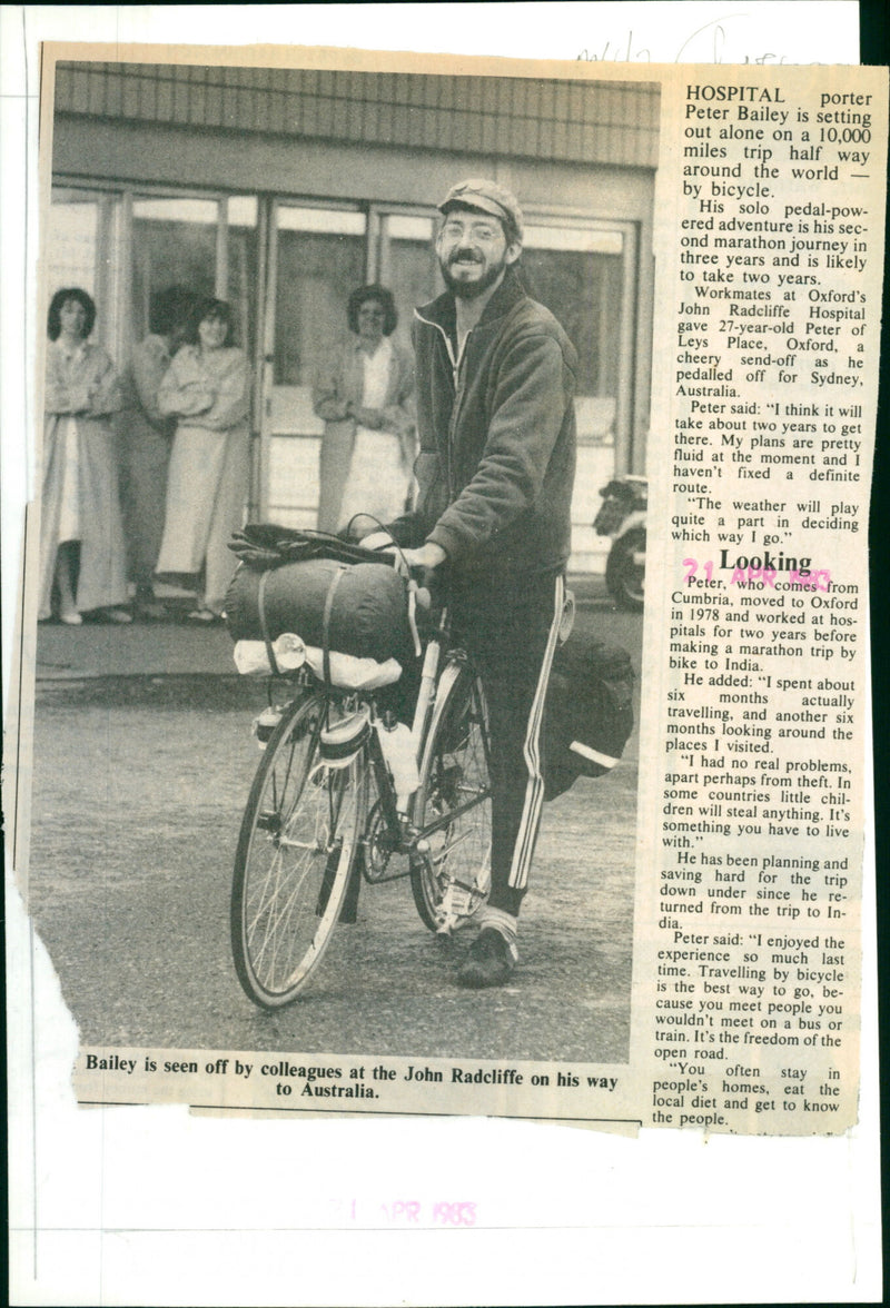 Peter Bailey - Vintage Photograph