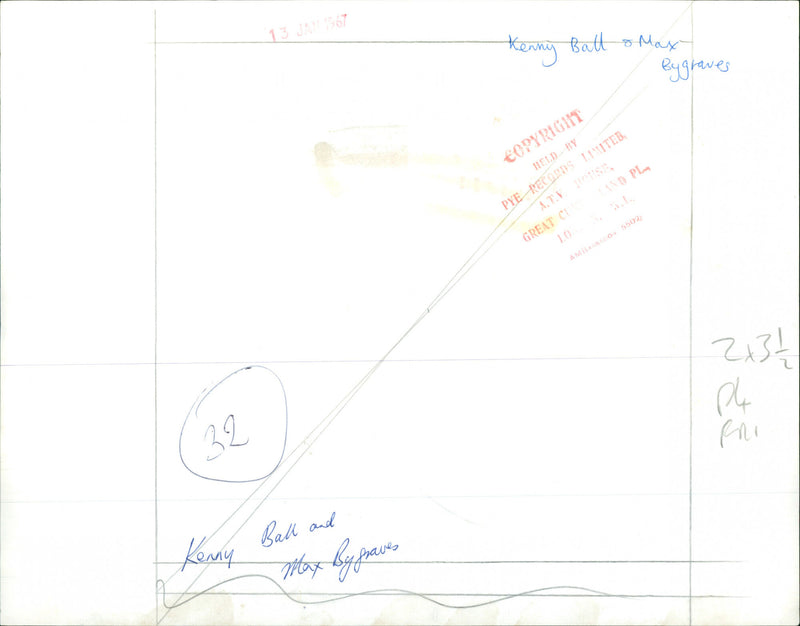 Kenny Ball - Vintage Photograph