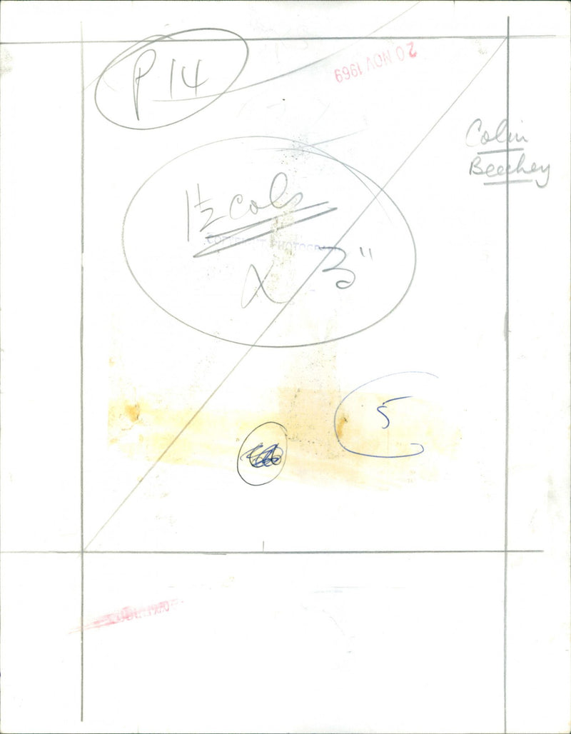 Colin Beechey - Vintage Photograph