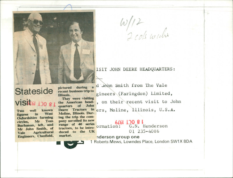 Tom Buchanan - Vintage Photograph