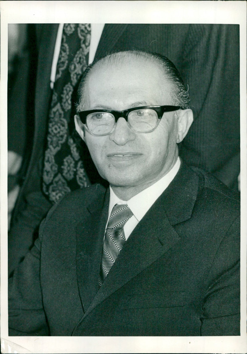 Menahem Begin - Vintage Photograph