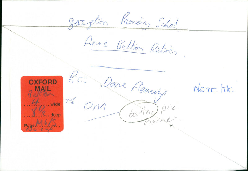 Anne Belton - Vintage Photograph