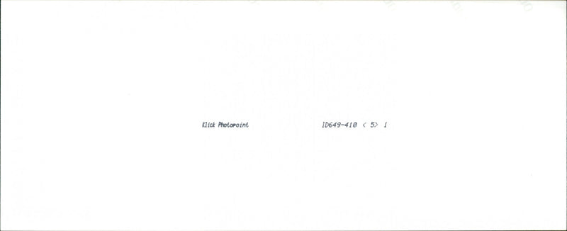 Michael Buck - Vintage Photograph