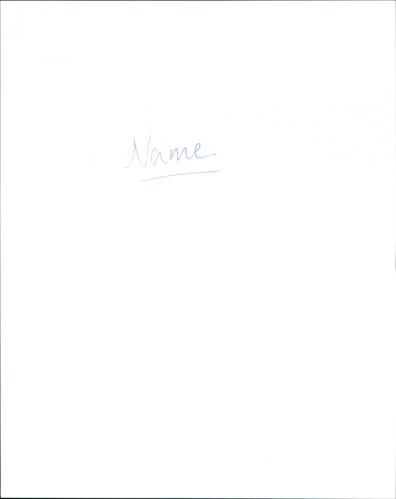 Ian Brown - Vintage Photograph