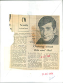 Dave Allen - Vintage Photograph