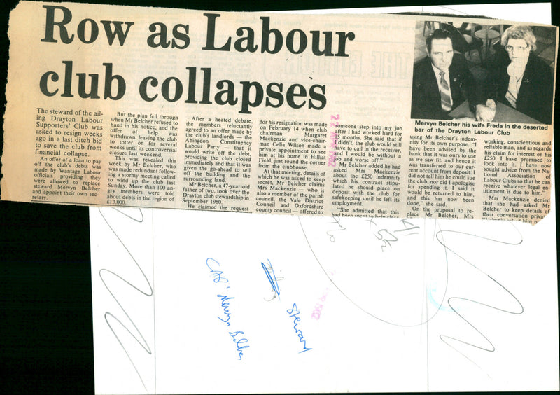 Mervyn Belcher - Vintage Photograph