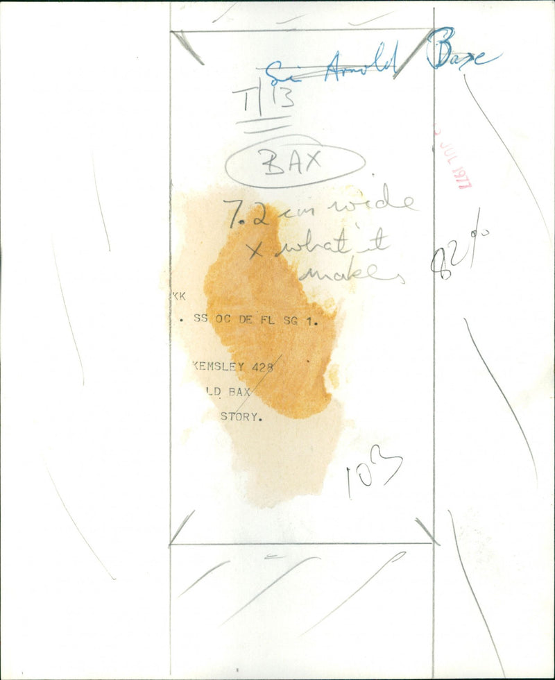 Sir Arnold Bax - Vintage Photograph