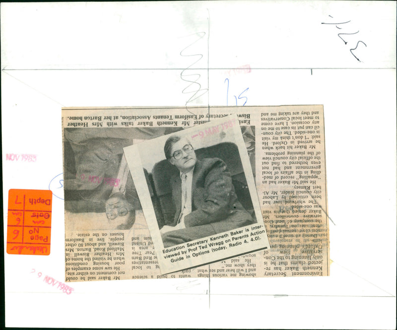 Kenneth Baker - Vintage Photograph