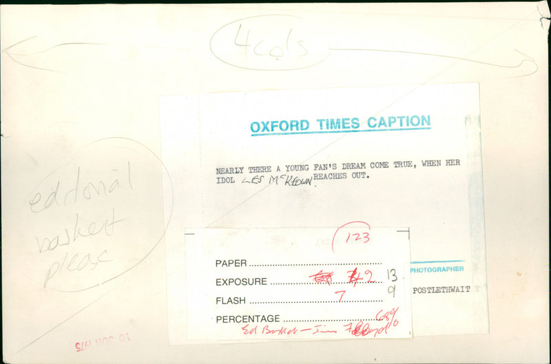 Bay City Rollers - Vintage Photograph