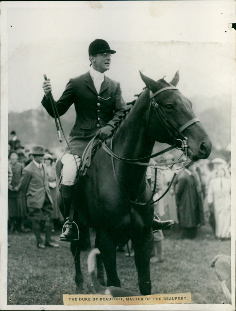 Duke of Beaufort - Vintage Photograph