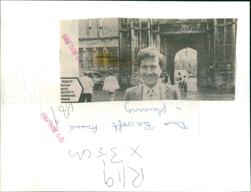 David Becroft - Vintage Photograph