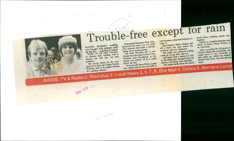 Mandy Benfield - Vintage Photograph