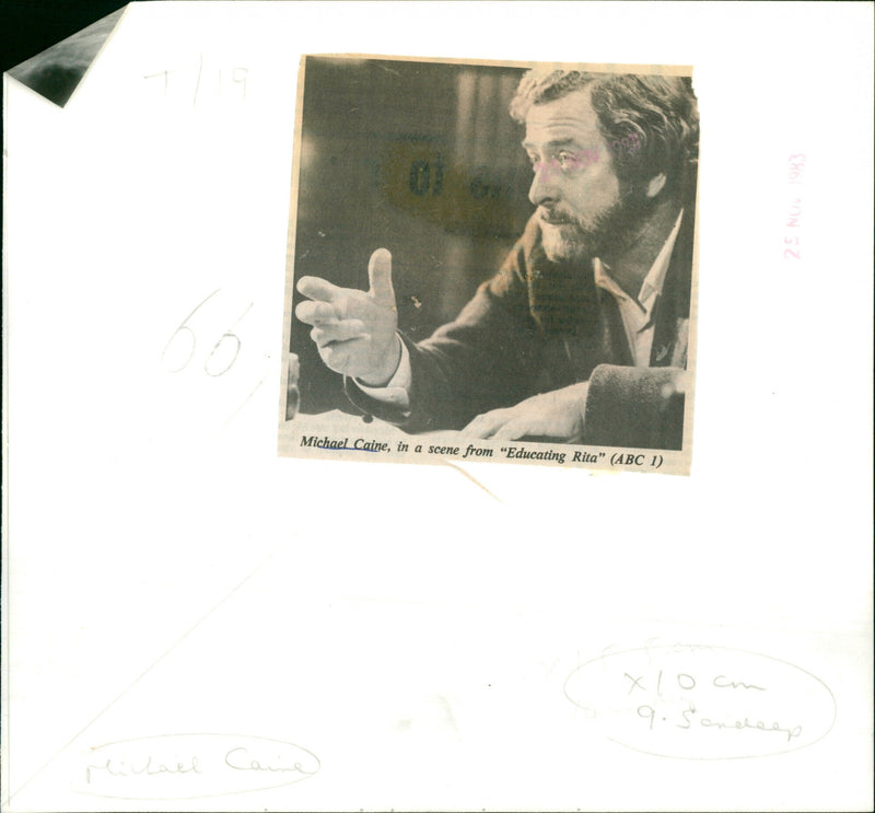 Michael Caine - Vintage Photograph