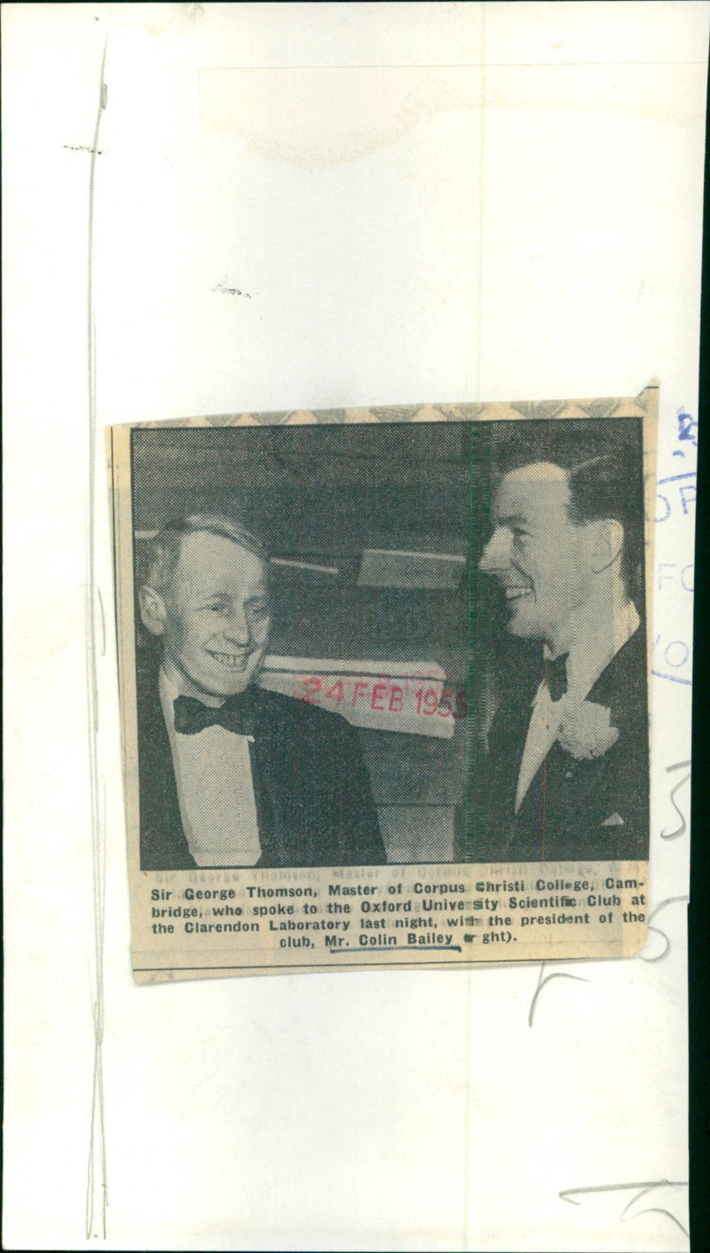 Colin Bailey - Vintage Photograph