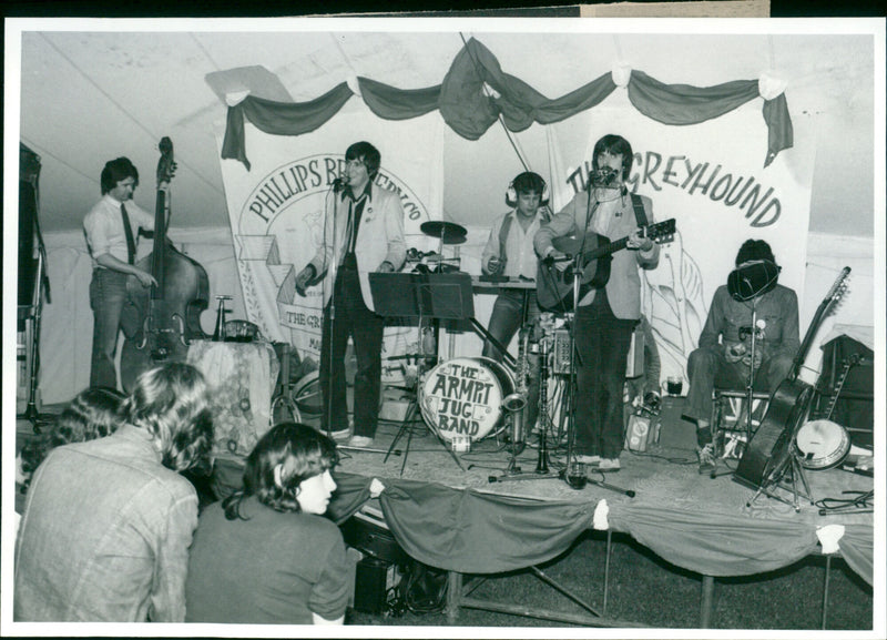 Armpit Jug Band - Vintage Photograph