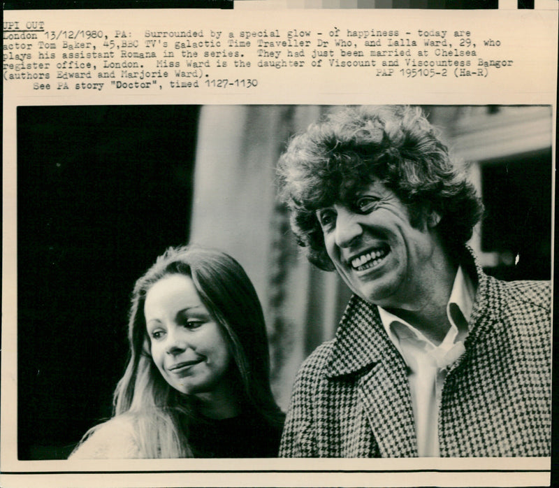 Tom Baker - Vintage Photograph