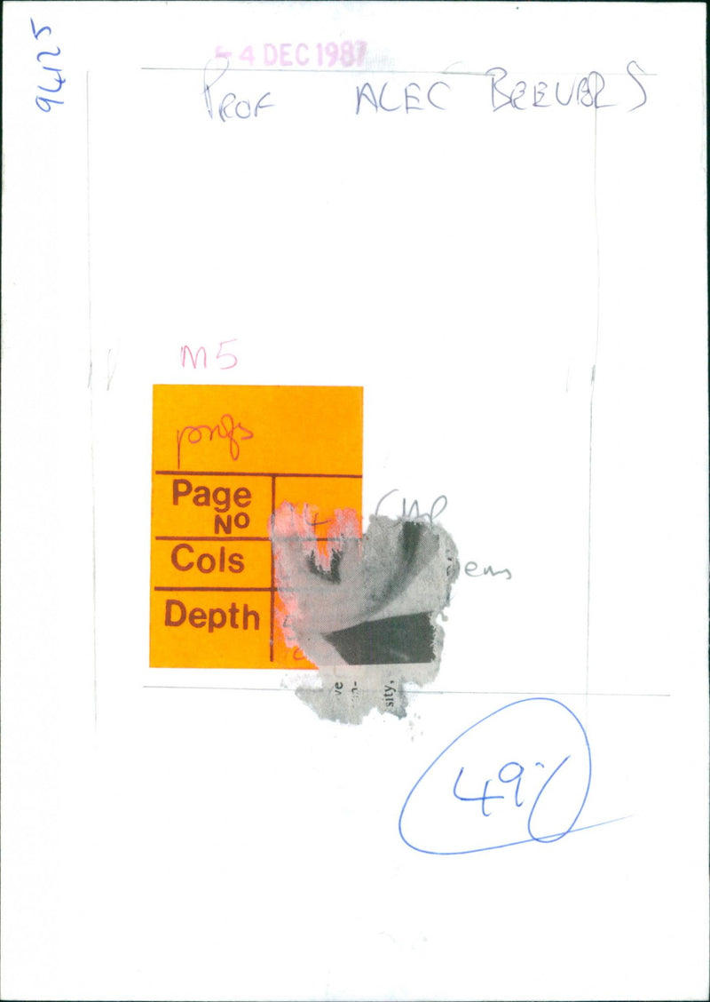 Alec Beevers - Vintage Photograph