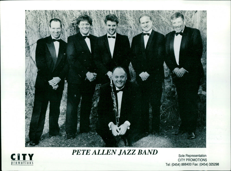 Pete Allen Jazz Band - Vintage Photograph