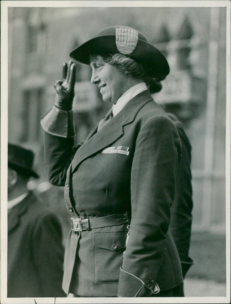 Lady Baden-Powell - Vintage Photograph