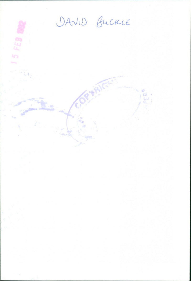 David Buckle - Vintage Photograph