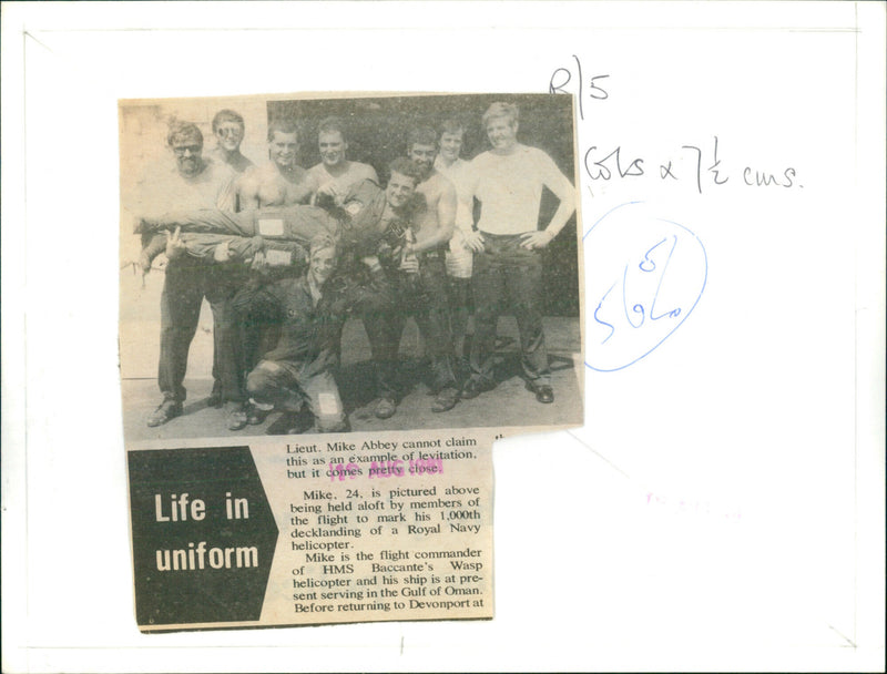 Mike Abbey - Vintage Photograph