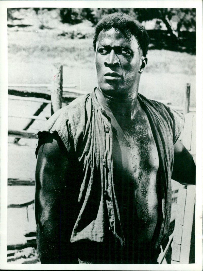 John Amos in Roots - Vintage Photograph