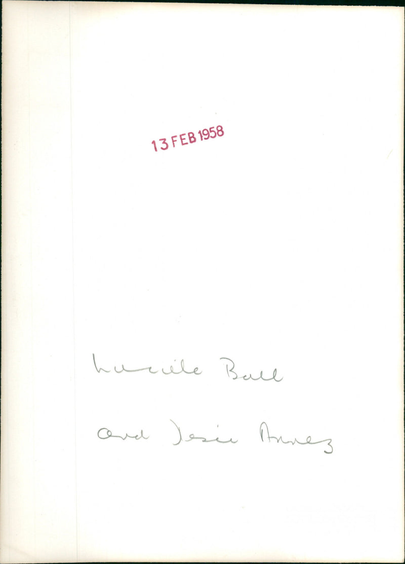 Lucille Ball - Vintage Photograph