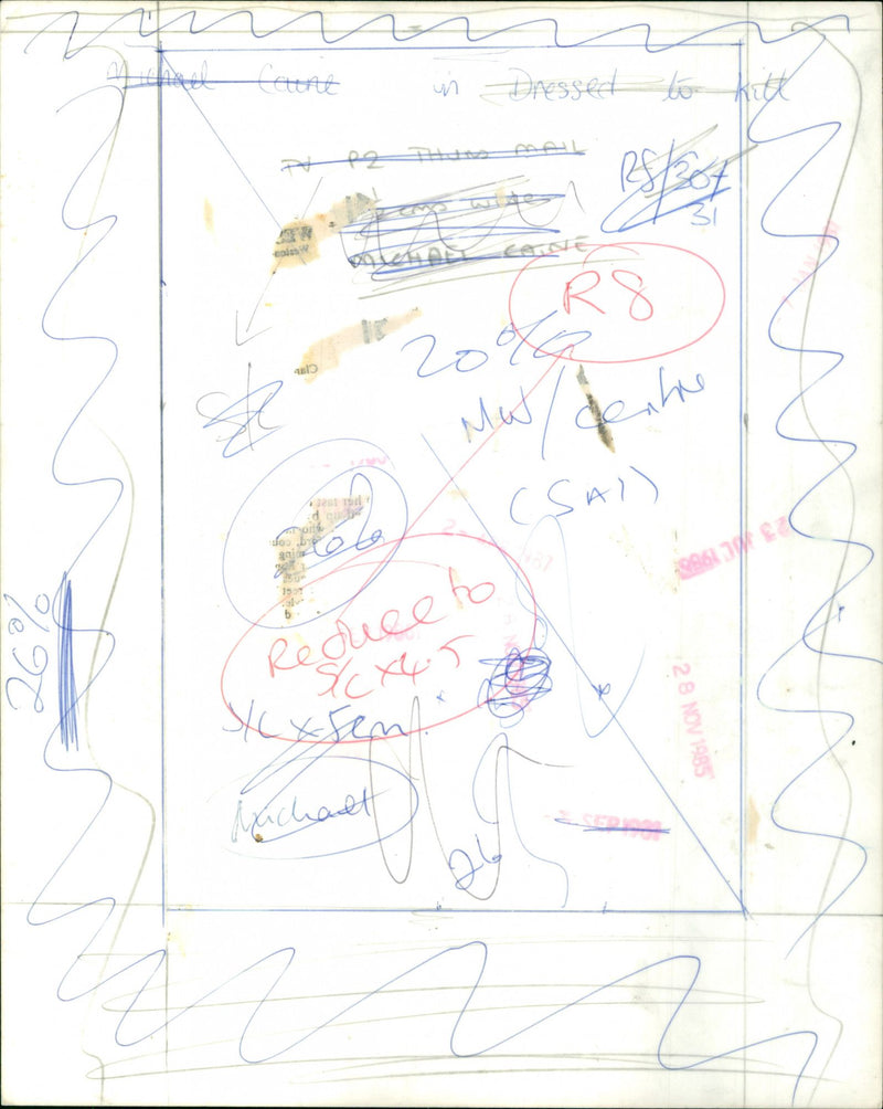 Michael Caine - Vintage Photograph