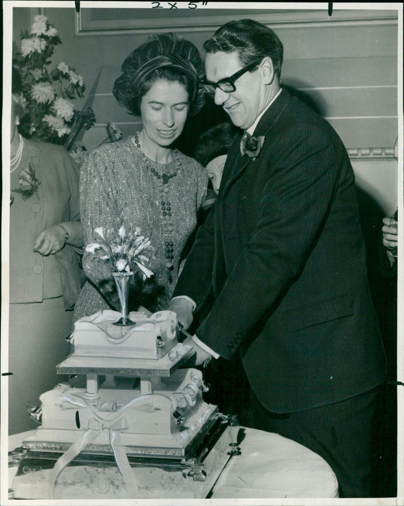 Mr. Brian W. Aldiss and Miss Margaret Manson - Vintage Photograph