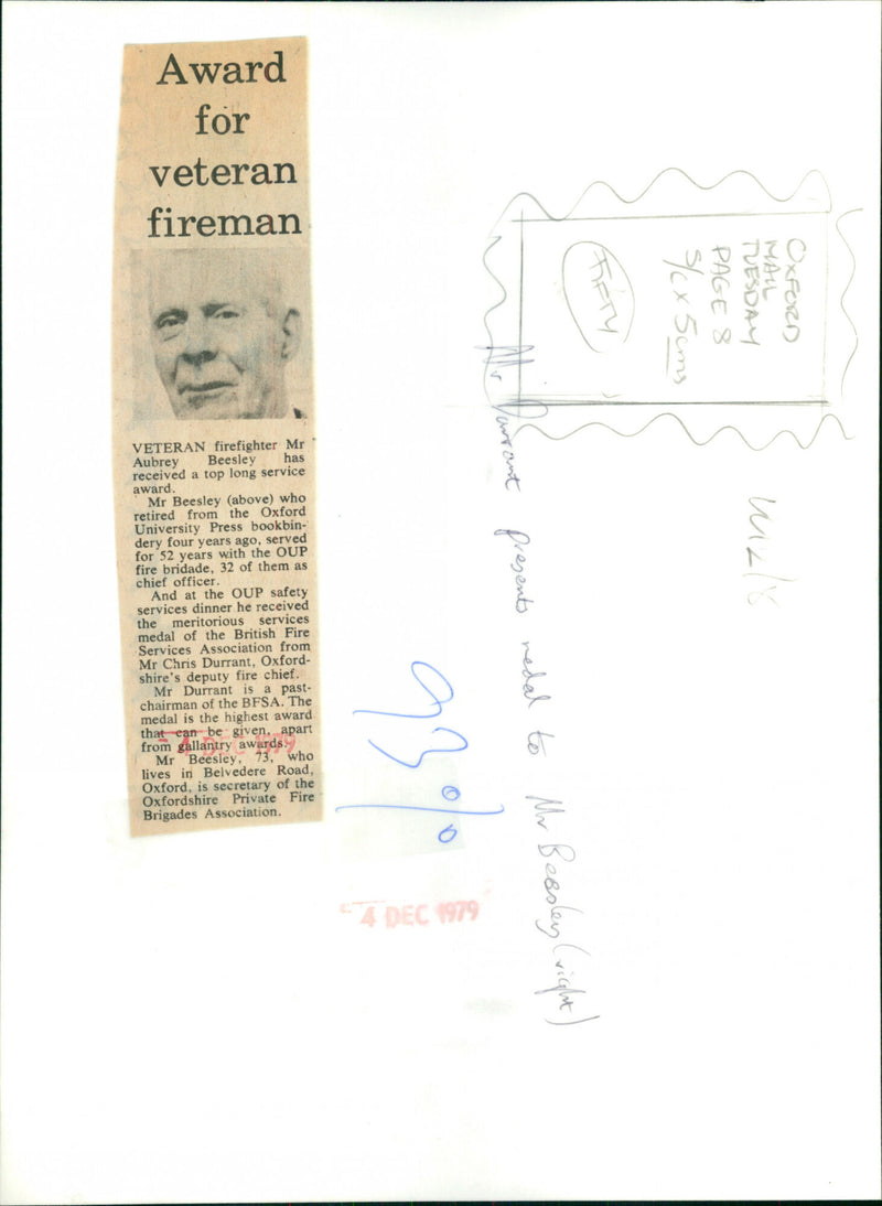 Aubrey Beesley - Vintage Photograph