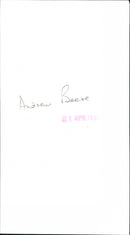 Andrew Beere - Vintage Photograph