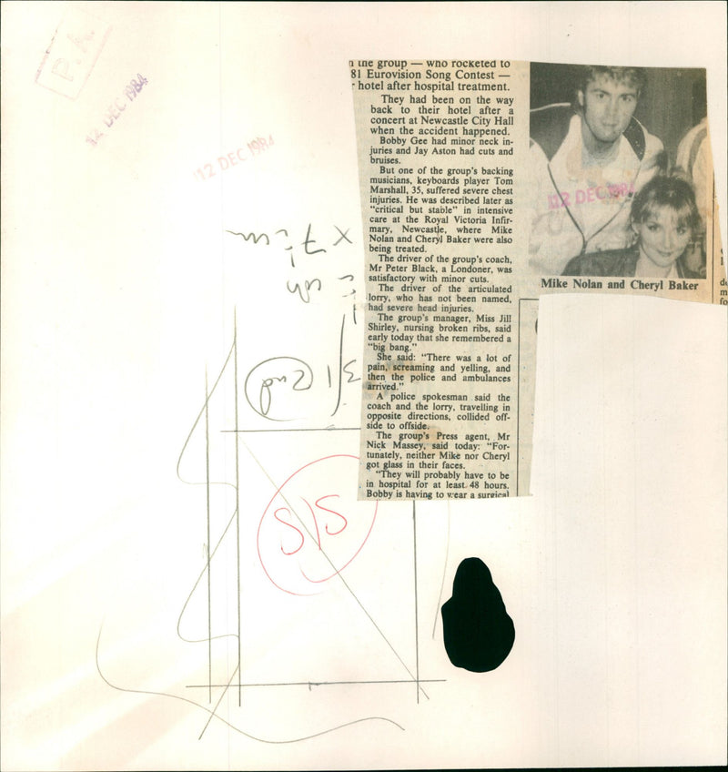 Bucks Fizz - Vintage Photograph