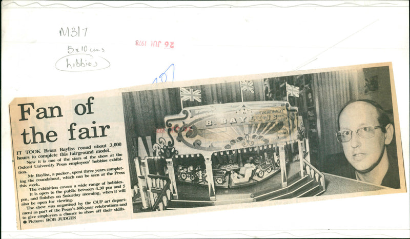 Brian Bayliss - Vintage Photograph