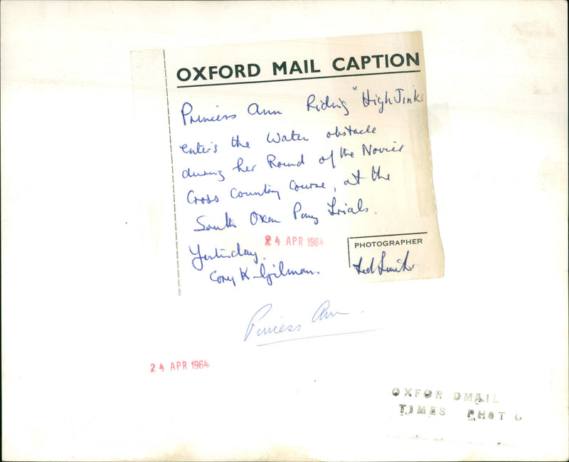 Princess Anne - Vintage Photograph