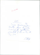 Simon Benfield - Vintage Photograph