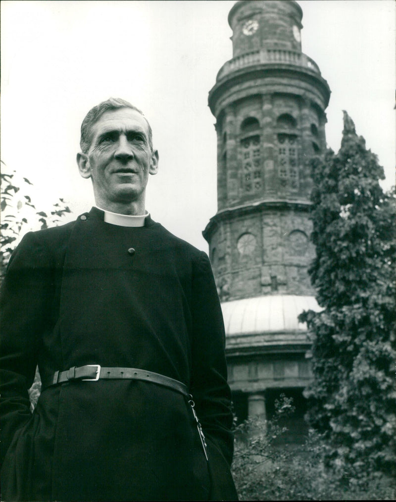 The Rev. Ian Beacham - Vintage Photograph