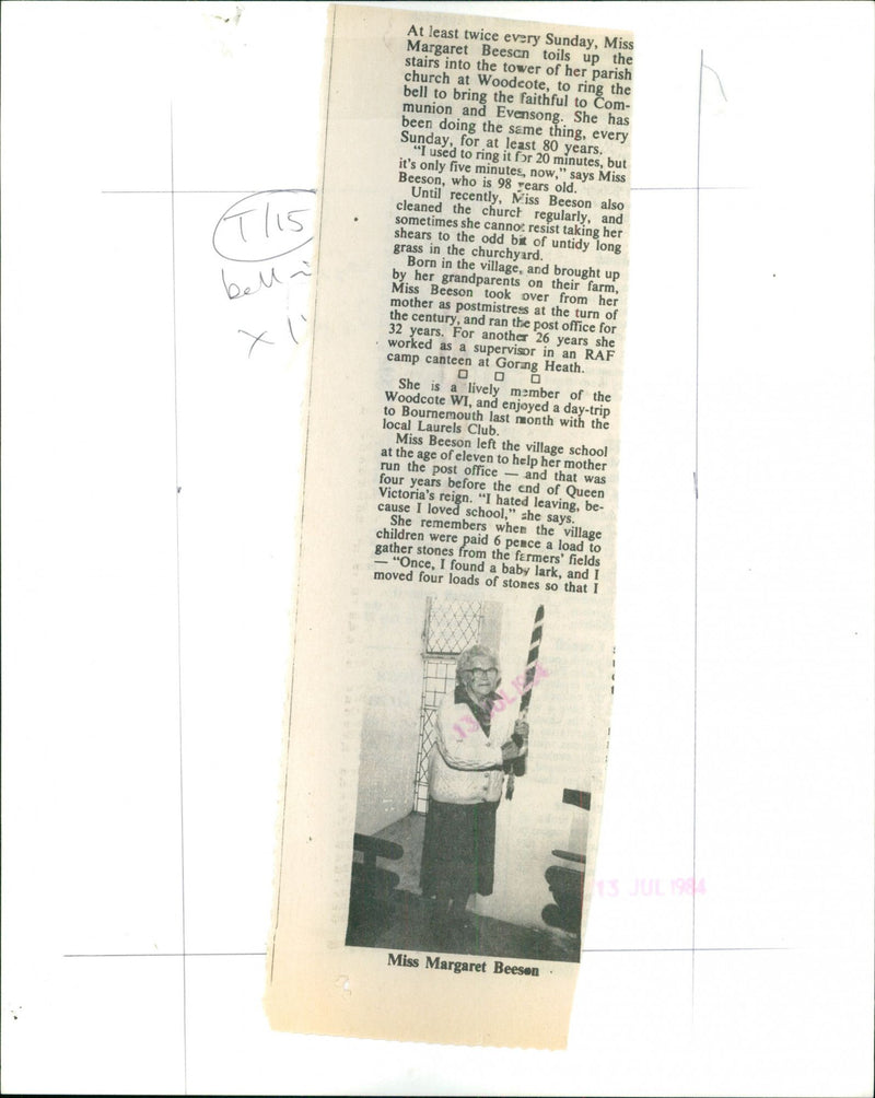 Margaret Beeson - Vintage Photograph