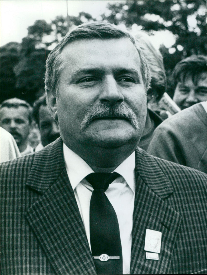 Lech Walesa - Vintage Photograph