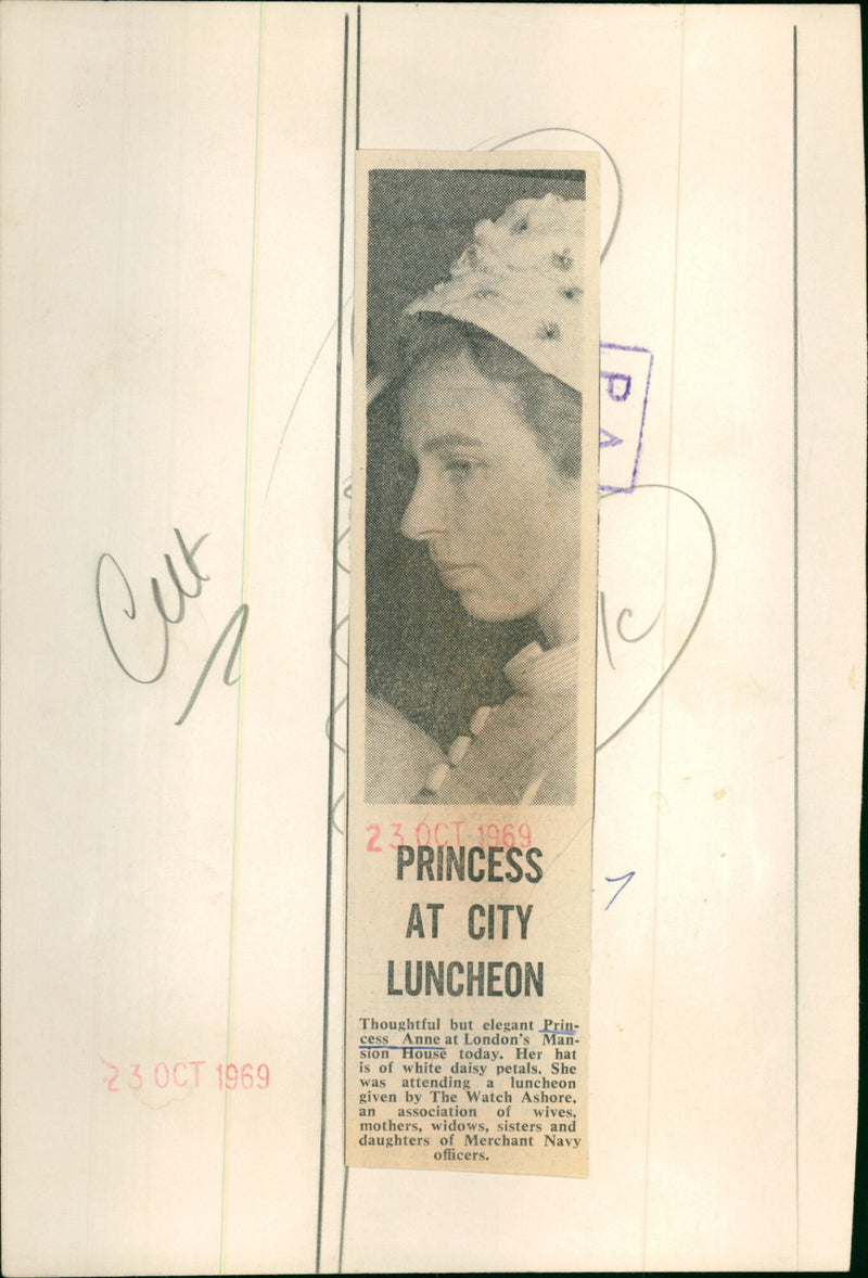 Princess Anne - Vintage Photograph